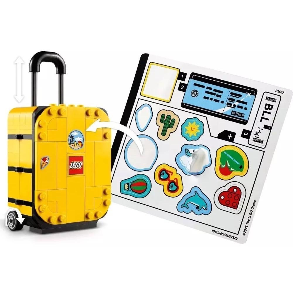 [樂享積木] LEGO 40817 黃色旅行箱 Yellow Travel Suitcase-細節圖5