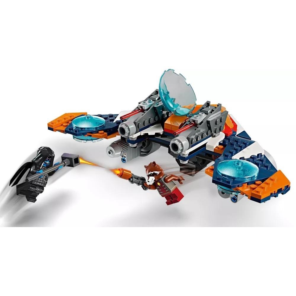 [樂享積木][可刷卡] LEGO 76278 火箭浣熊的Warbird vs. 羅南 超級英雄系列-細節圖4