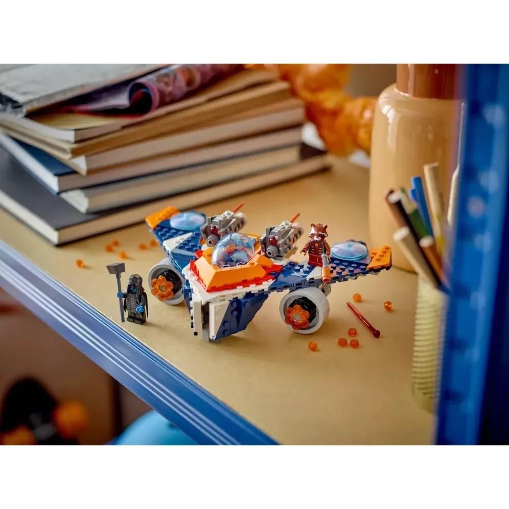 [樂享積木][可刷卡] LEGO 76278 火箭浣熊的Warbird vs. 羅南 超級英雄系列-細節圖9