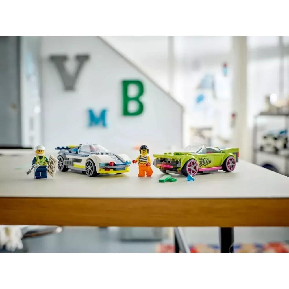 [樂享積木] LEGO 60415 警車和肌肉車追逐戰 城市系列-細節圖6