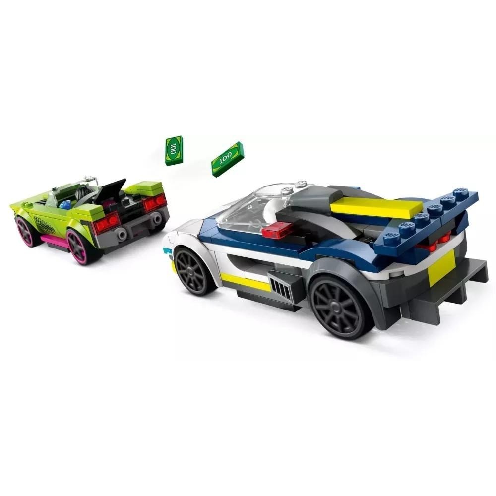 [樂享積木][可刷卡] LEGO 60415 警車和肌肉車追逐戰 城市系列-細節圖4