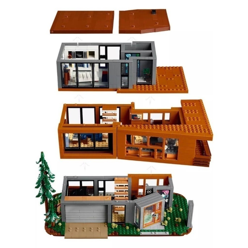 [樂享積木][可刷卡] LEGO 21354 暮光之城庫倫之家 IDEAS系列-細節圖4
