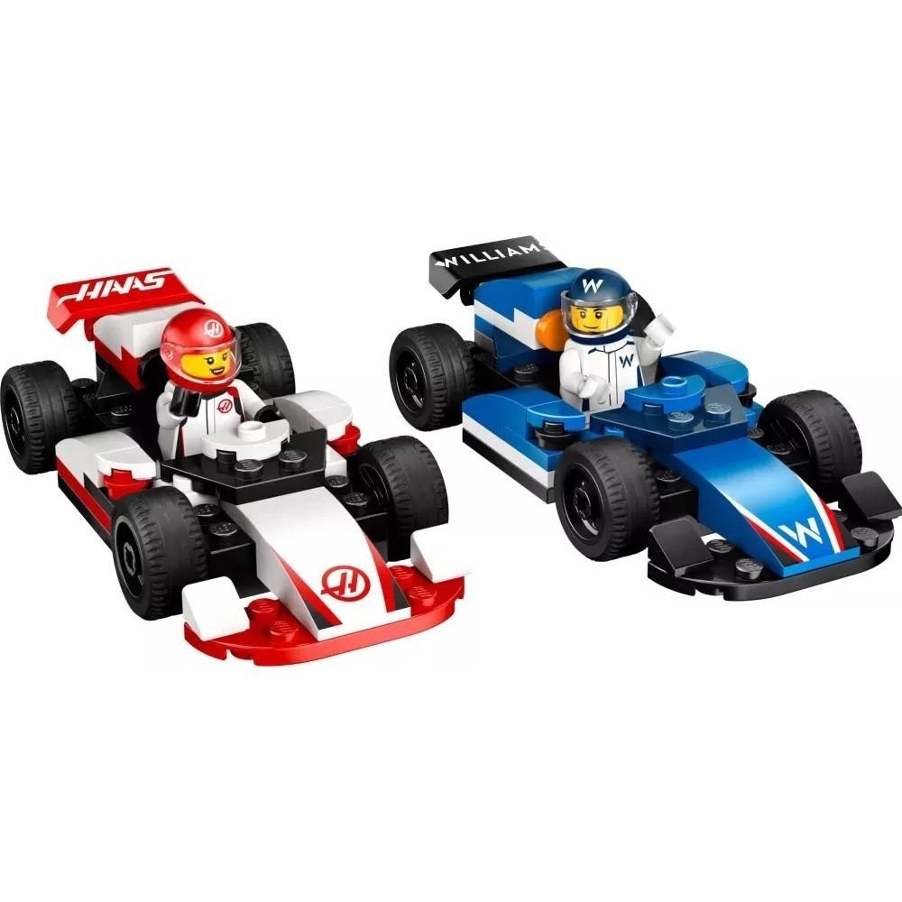 [樂享積木] LEGO 60464 F1 Williams Racing 和 Haas F1R 賽車 城市系列-細節圖3