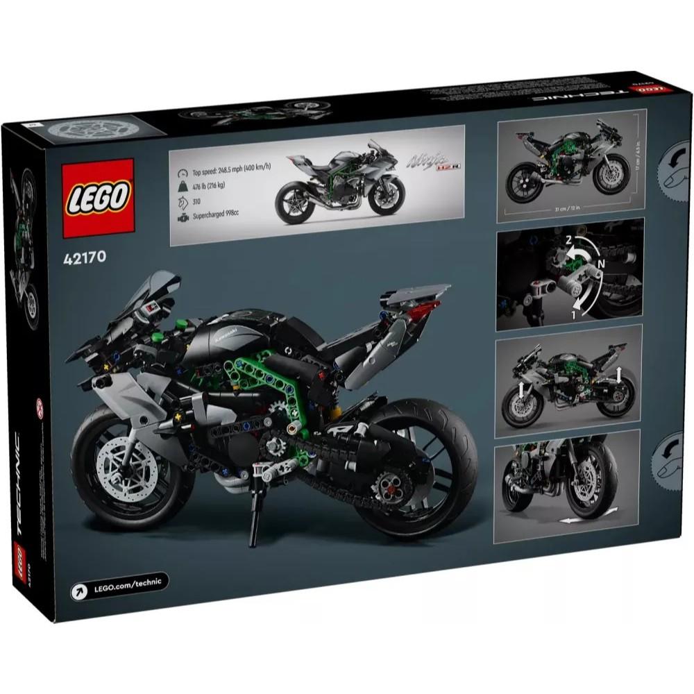 [樂享積木] LEGO 42170 川崎 Kawasaki Ninja H2R Motorcycle 科技系列-細節圖2