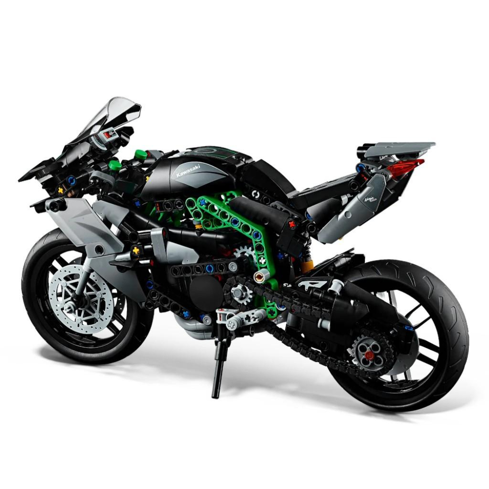 [樂享積木] LEGO 42170 川崎 Kawasaki Ninja H2R Motorcycle 科技系列-細節圖5