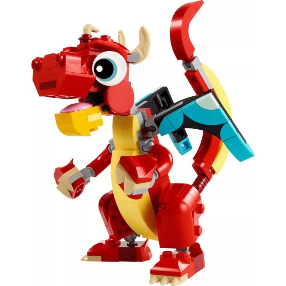 [樂享積木][可刷卡] LEGO 31145 紅龍 創意3合一系列-細節圖3