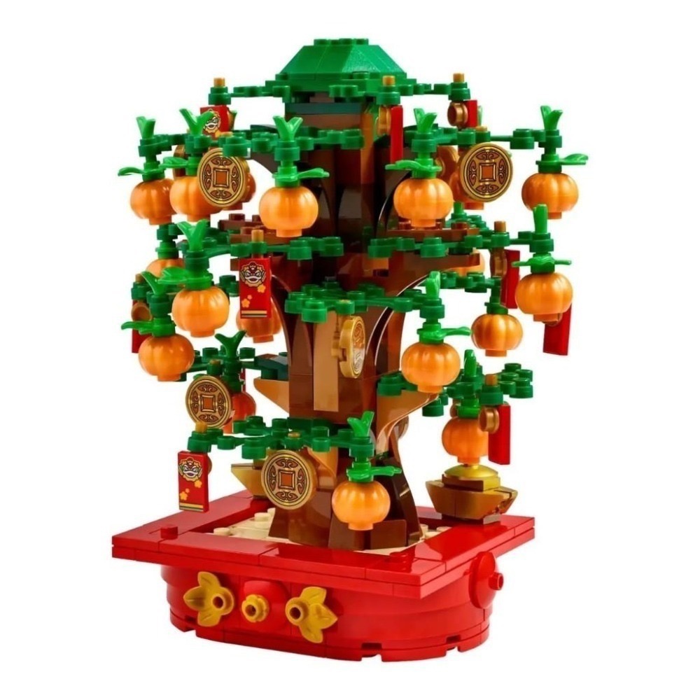[樂享積木] LEGO 40648 Money Tree 招財樹 Iconic 系列-細節圖3