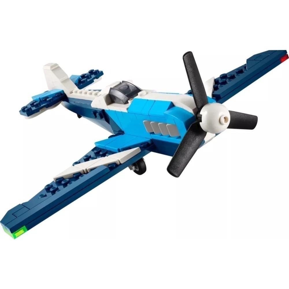 [樂享積木][可刷卡] LEGO 31160 飛行器：競技飛機 創意3合一系列-細節圖4