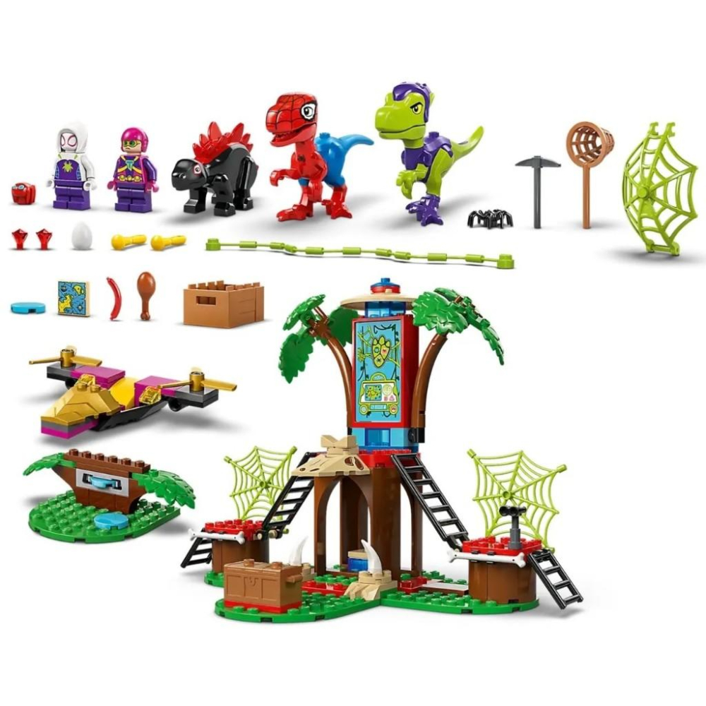 [樂享積木] LEGO 11200 小蜘蛛和綠惡魔的樹屋總部迅猛龍大戰 Spidey系列-細節圖3