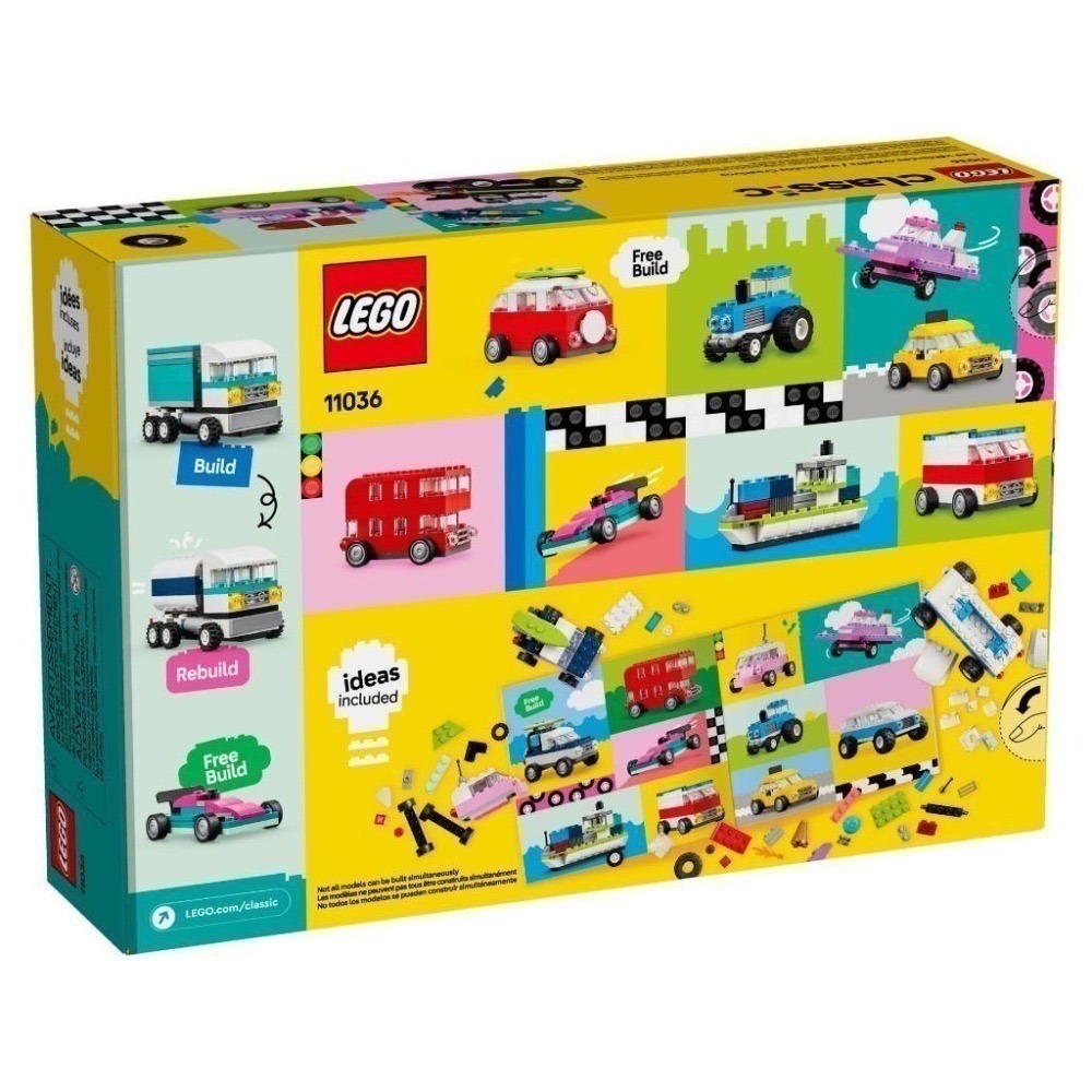 [樂享積木][可刷卡] LEGO 11036 創意車輛 /10701 底板 經典系列-細節圖2