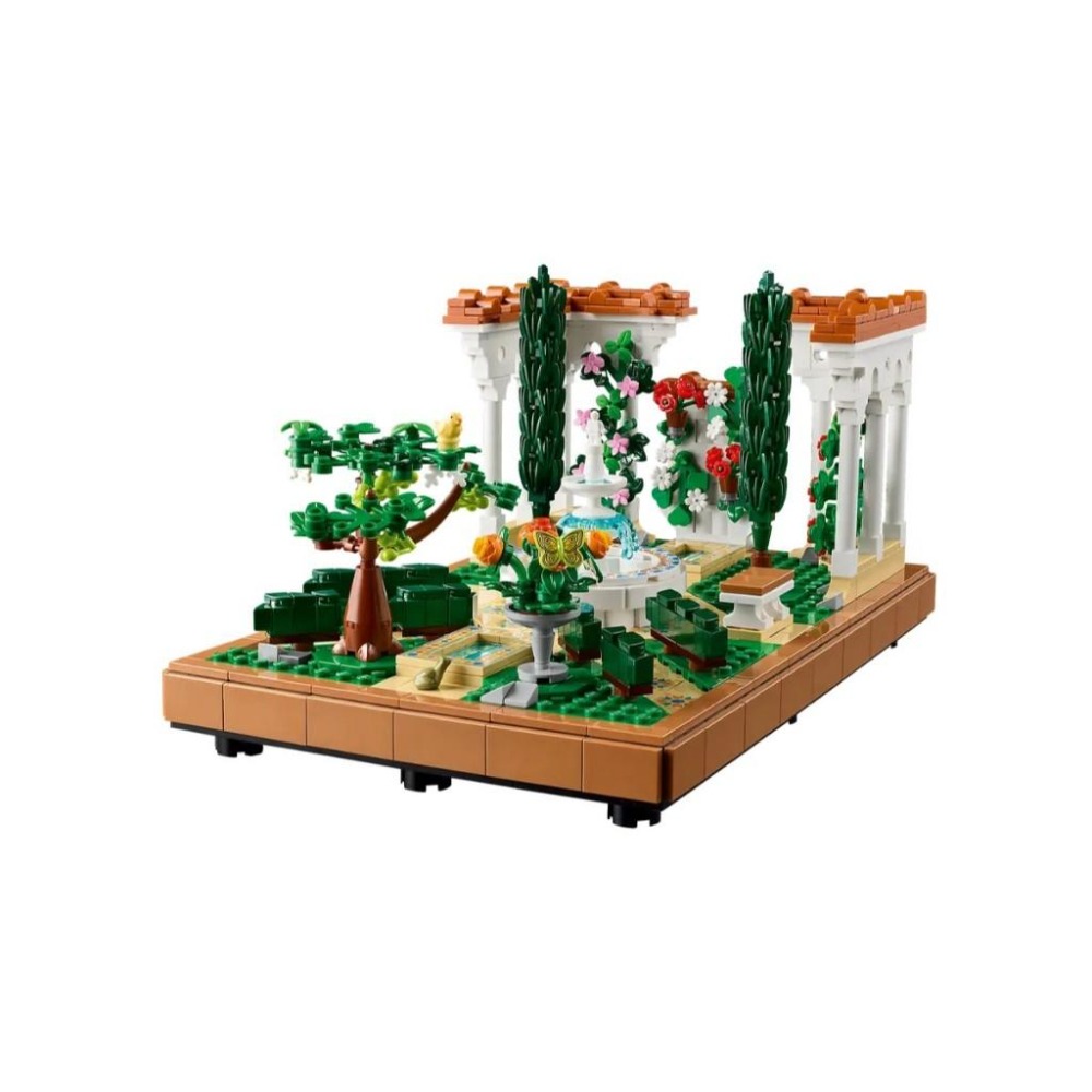 [樂享積木] LEGO 10359 噴泉庭園 Fountain Garden ICONS系列-細節圖6