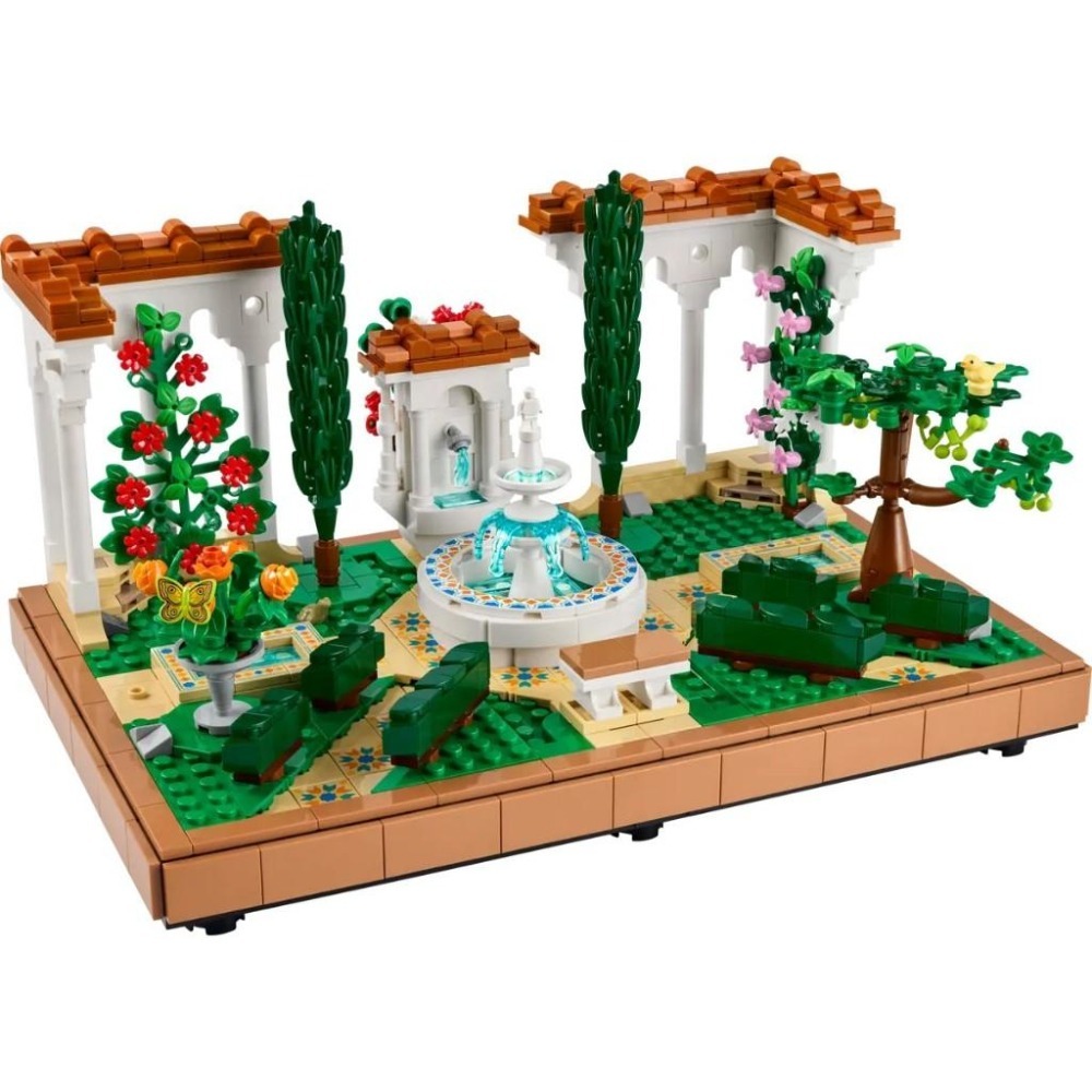 [樂享積木][可刷卡] LEGO 10359 噴泉庭園 Fountain Garden ICONS系列-細節圖3