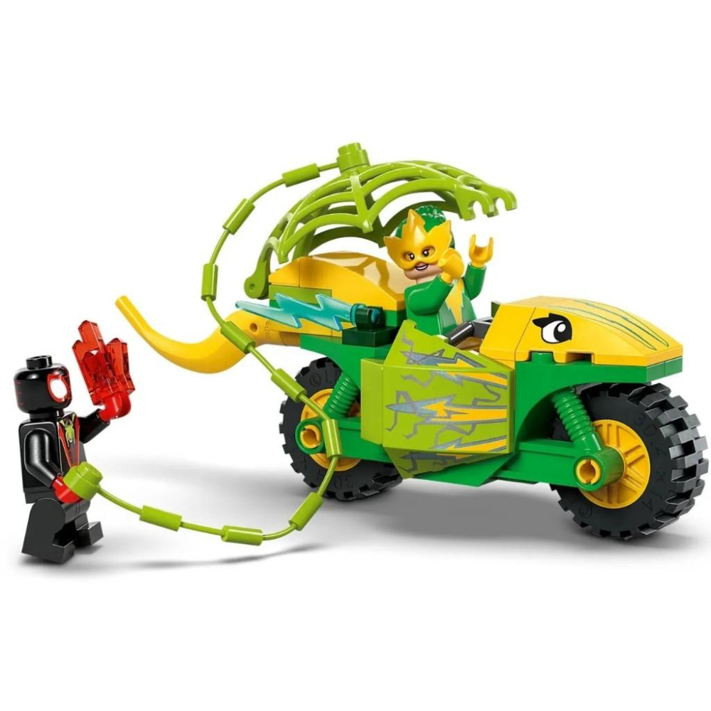 [樂享積木] LEGO 11198 邁爾斯&電光女 恐龍摩托車追逐 Spidey系列-細節圖5