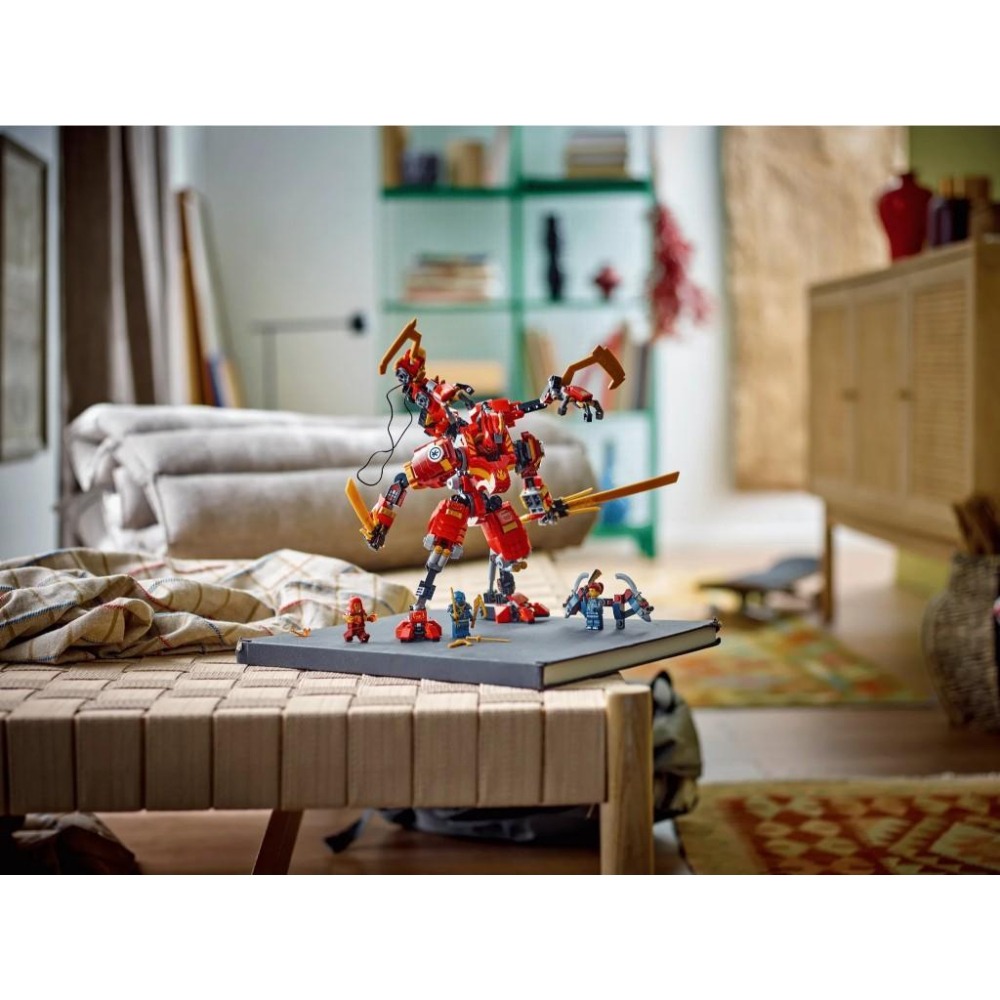 [樂享積木] LEGO 71812 赤地的忍者攀爬機械人 旋風忍者系列-細節圖5
