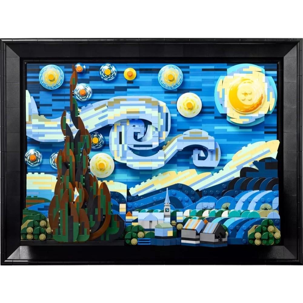 [樂享積木] LEGO 21333 梵谷-星夜 IDEAS系列-細節圖4