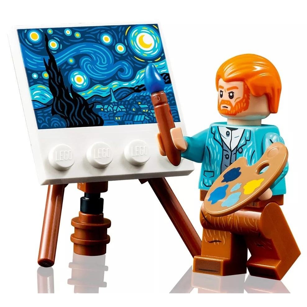 [樂享積木] LEGO 21333 梵谷-星夜 IDEAS系列-細節圖8