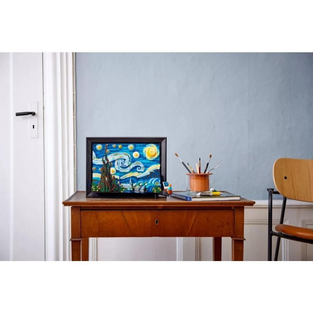 [樂享積木] LEGO 21333 梵谷-星夜 IDEAS系列-細節圖9