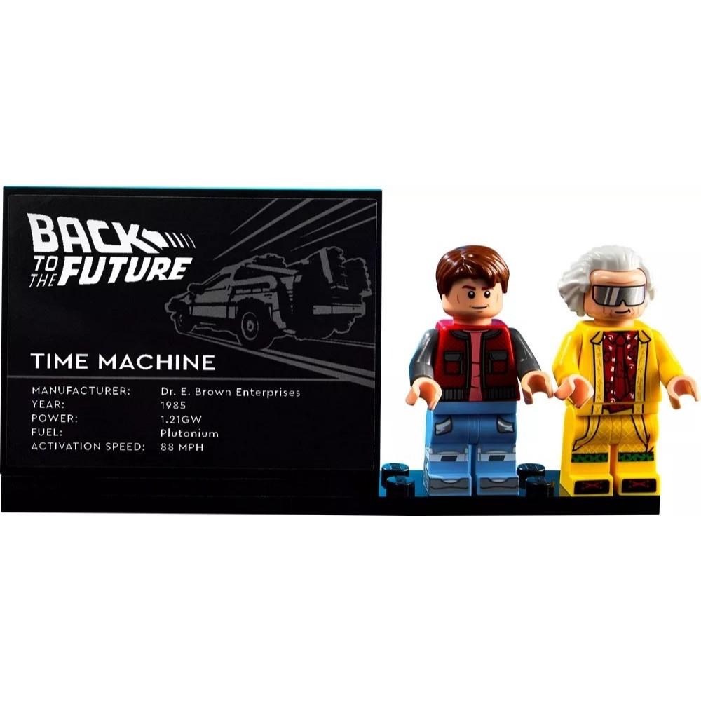 [樂享積木][可刷卡] LEGO 10300 回到未來時光機 ICONS系列-細節圖8