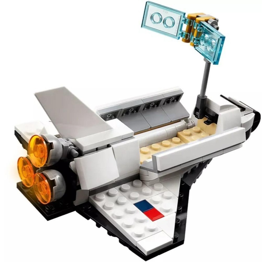 [樂享積木] LEGO 31134 太空梭 創意3合一系列-細節圖5