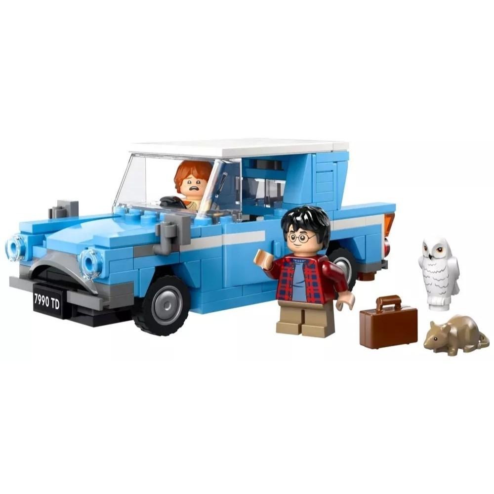 [樂享積木][可刷卡] LEGO 76424 榮恩衛斯理飛天車 Flying Ford Anglia 哈利波特系列-細節圖3