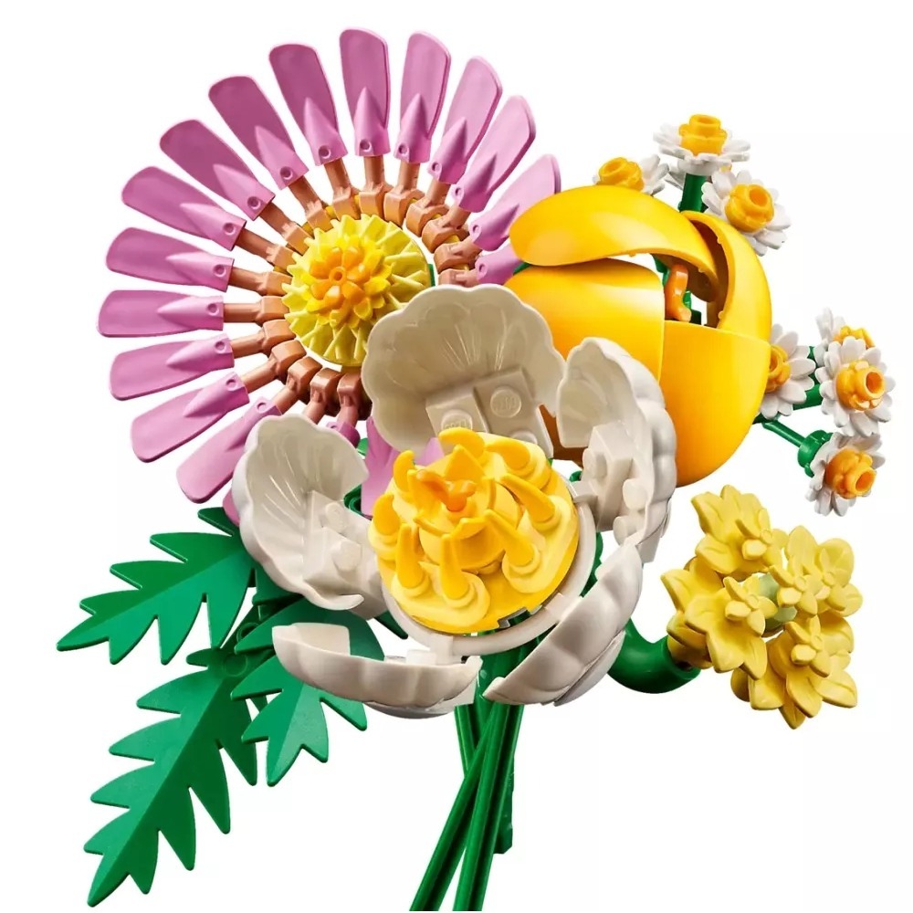 [樂享積木] LEGO 10347 燦爛小花束 ICONS系列-細節圖3