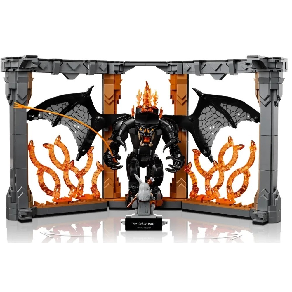 [樂享積木] LEGO 10367 魔戒：炎魔書擋擺飾 魔戒系列-細節圖5