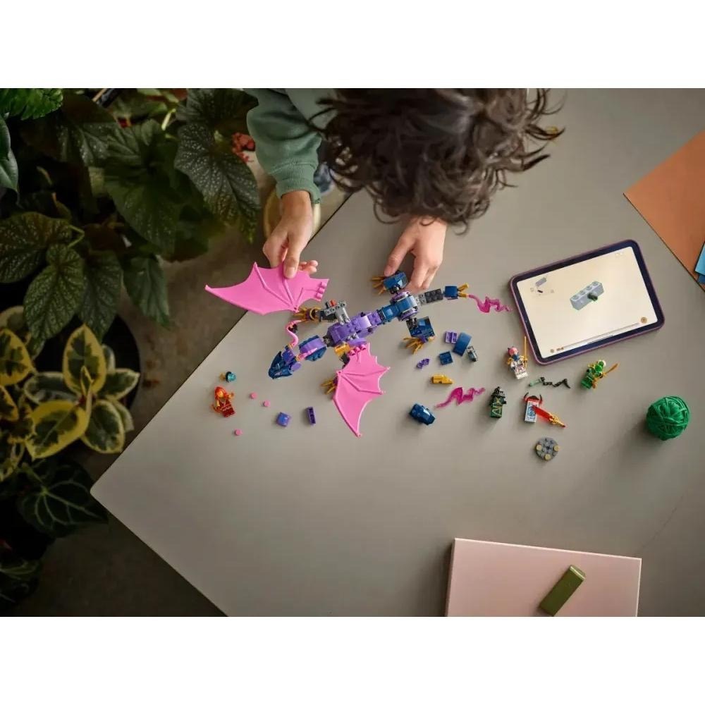 [樂享積木] LEGO 71842 龍長老朗圖 旋風忍者系列-細節圖6