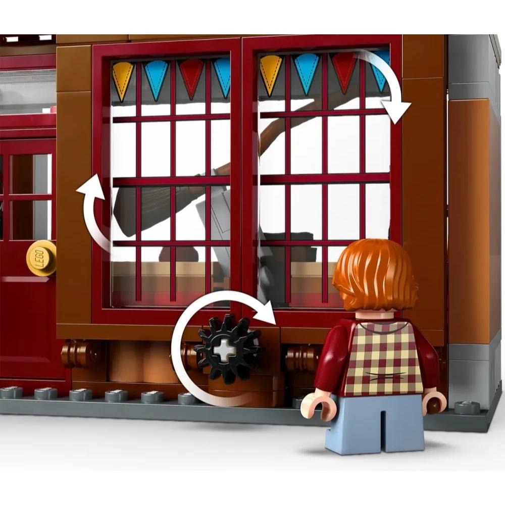 [樂享積木][可刷卡] LEGO 76452 優質魁地奇™ 用品商店與冰淇淋店 哈利波特系列-細節圖6