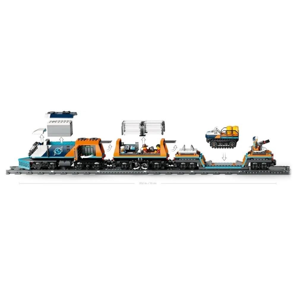 [樂享積木][可刷卡] LEGO 60470 探險家的北極特快車 城市系列-細節圖4