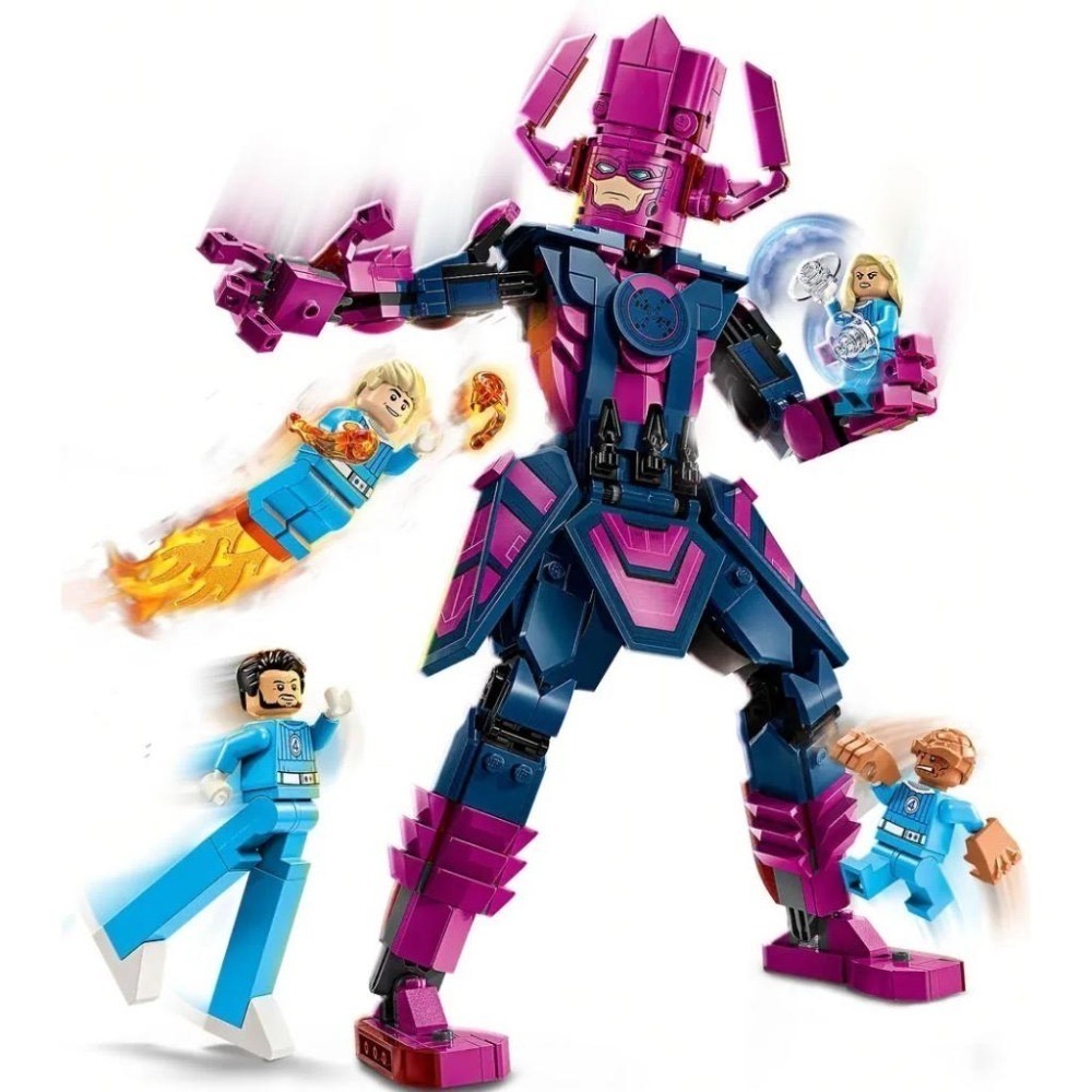 [樂享積木] LEGO 76316 驚奇 4 超人大戰行星吞噬者拼砌玩偶 超級英雄系列-細節圖3