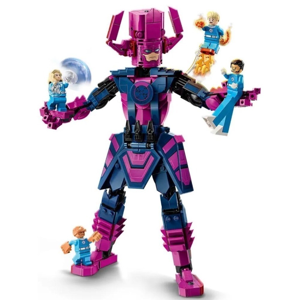 [樂享積木] LEGO 76316 驚奇 4 超人大戰行星吞噬者拼砌玩偶 超級英雄系列-細節圖6