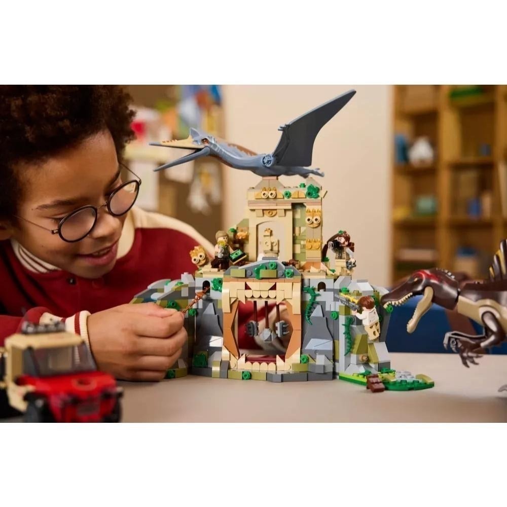 [樂享積木] LEGO 76976 棘龍和風神翼龍空中任務 侏羅紀世界系列-細節圖4