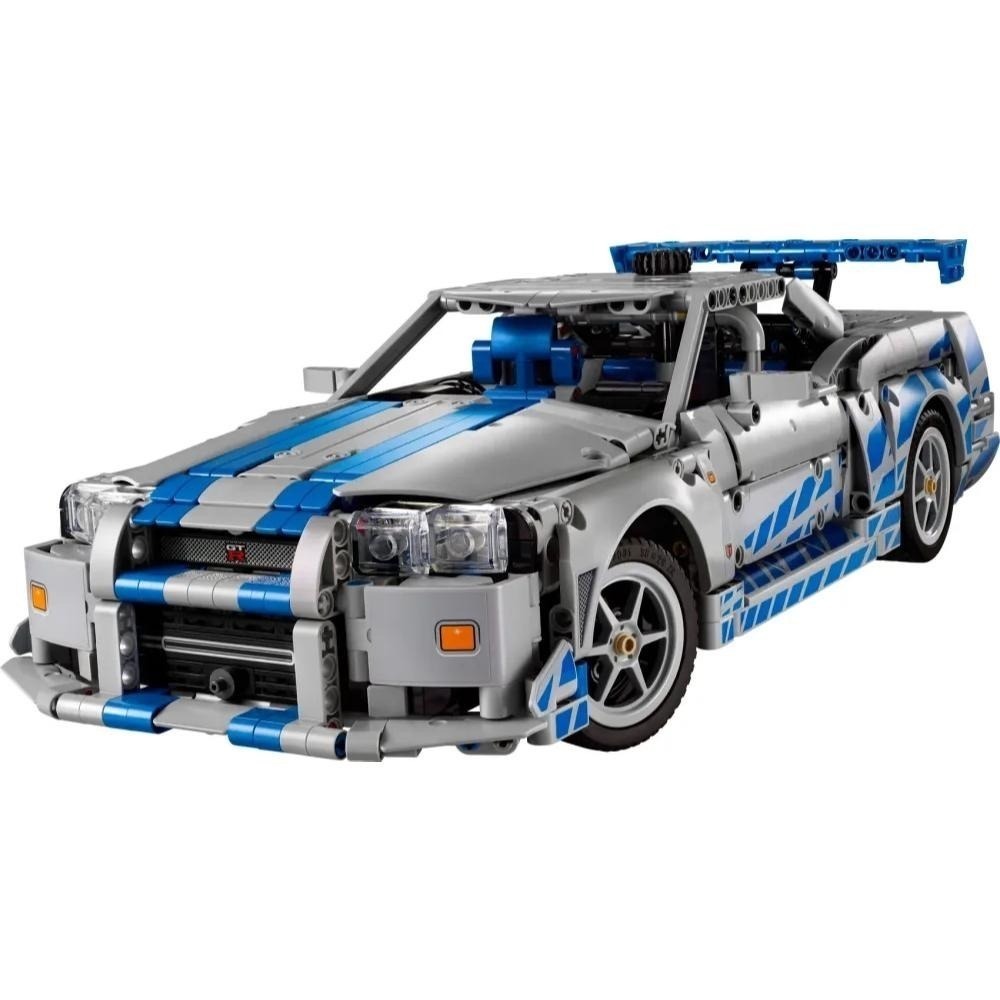 [樂享積木] LEGO 42210 玩命關頭2 日產SkylineGT-R R34 科技系列-細節圖3