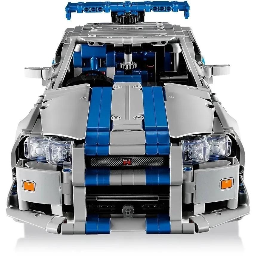[樂享積木] LEGO 42210 玩命關頭2 日產SkylineGT-R R34 科技系列-細節圖6