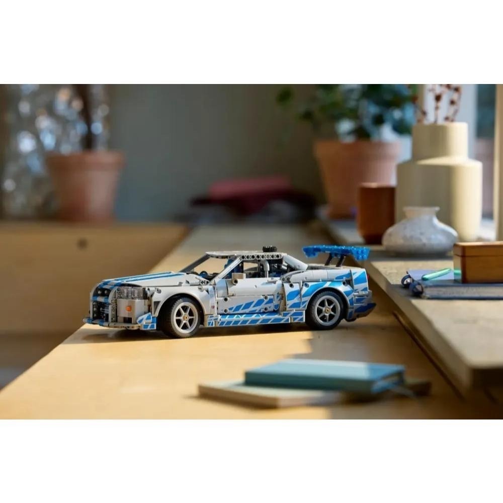 [樂享積木] LEGO 42210 玩命關頭2 日產SkylineGT-R R34 科技系列-細節圖9