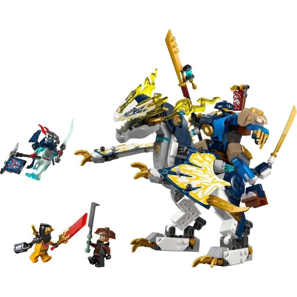 [樂享積木][可刷卡] LEGO 71843 羅格的機械人龍騎士 旋風忍者系列-細節圖3
