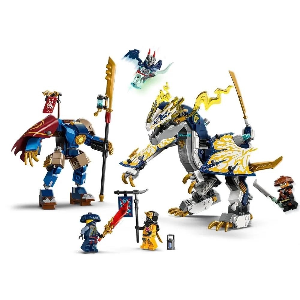 [樂享積木][可刷卡] LEGO 71843 羅格的機械人龍騎士 旋風忍者系列-細節圖4