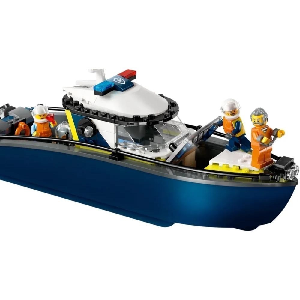[樂享積木] LEGO 60456 警艇追逐戰 城市系列-細節圖4