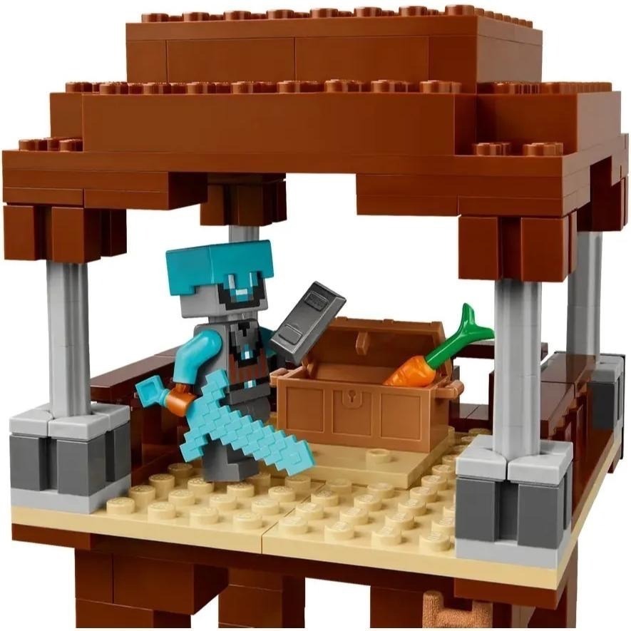 [樂享積木][可刷卡] LEGO 21278 劫掠者前哨和劫毀獸 Minecraft系列-細節圖5