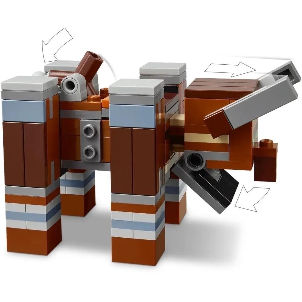 [樂享積木][可刷卡] LEGO 21278 劫掠者前哨和劫毀獸 Minecraft系列-細節圖7