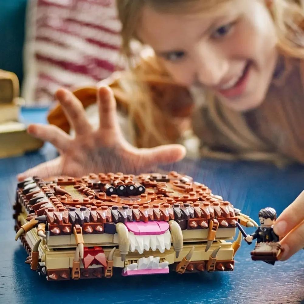 [樂享積木] LEGO 76449 會咬人的《怪獸的怪獸書》 哈利波特系列-細節圖7