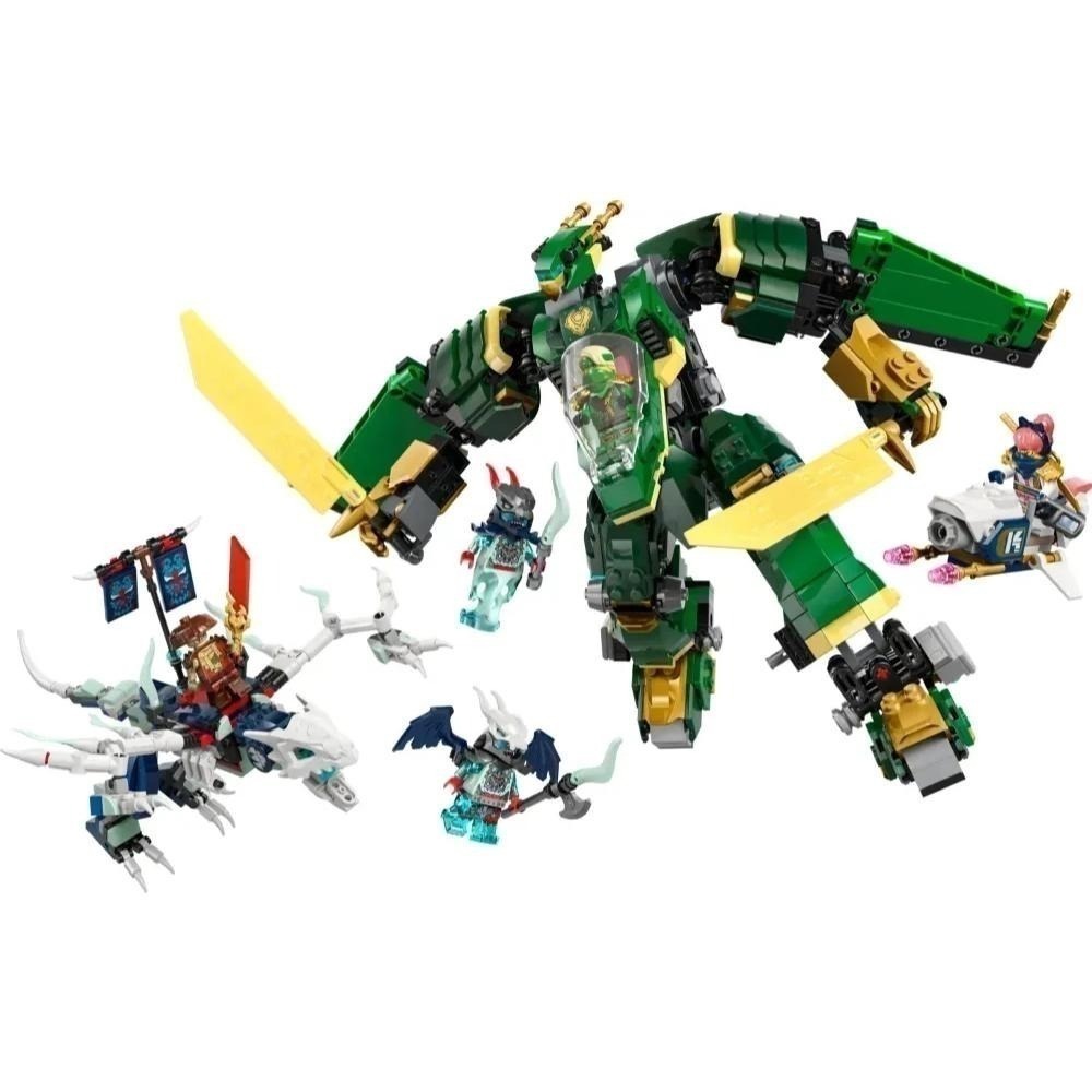 [樂享積木][可刷卡] LEGO 71845 勞埃德的噴射機機械人 旋風忍者系列-細節圖4