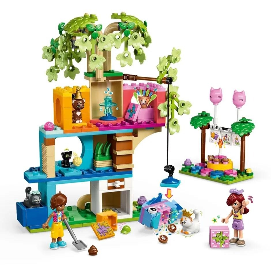 [樂享積木] LEGO 42666 貓咪生日派對和樹屋 好朋友系列-細節圖4