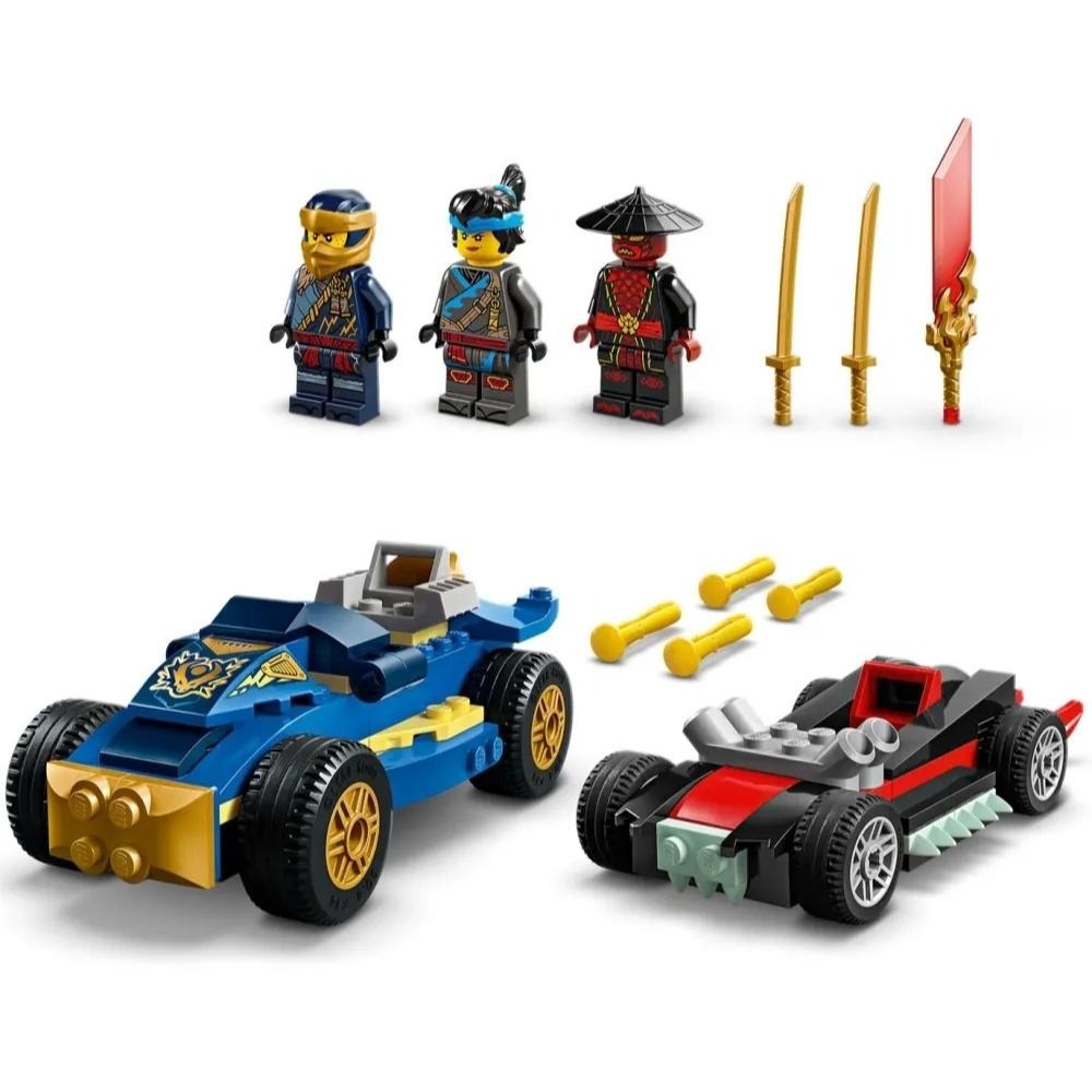 [樂享積木] LEGO 71840 羅格和錐克斯的賽車大對決 旋風忍者系列-細節圖5