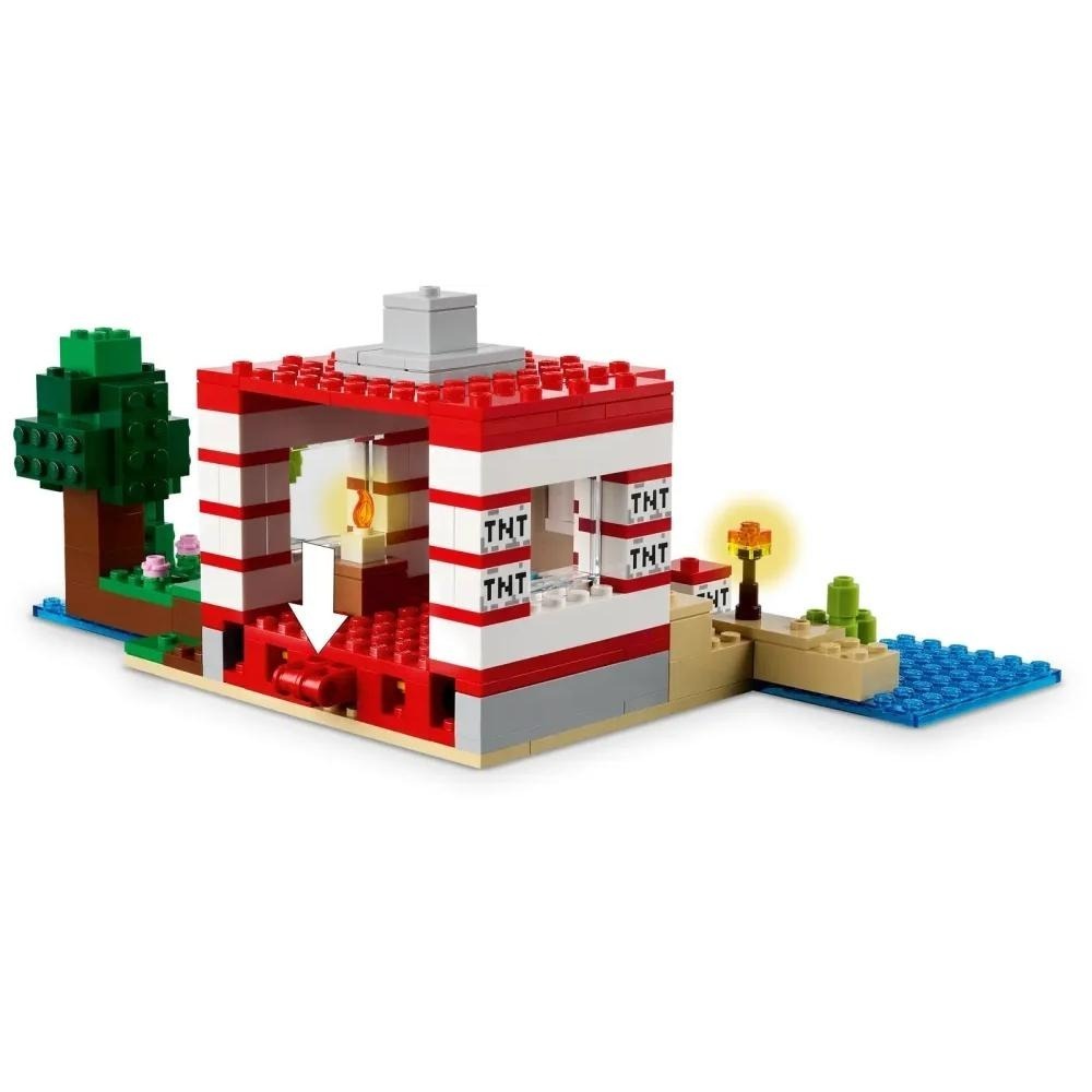 [樂享積木] LEGO 21275 炸藥叢林屋 Minecraft系列-細節圖5