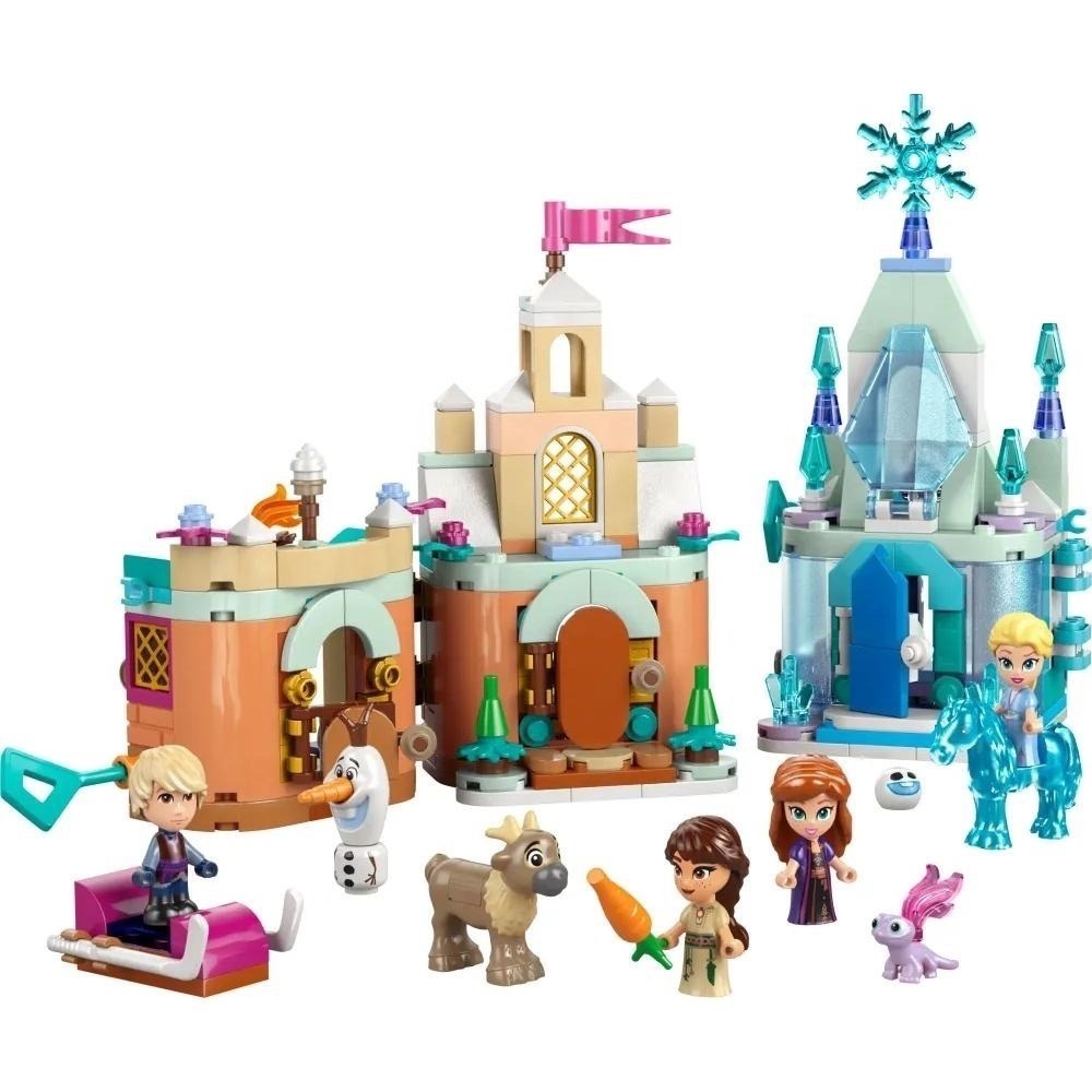 [樂享積木][可刷卡] LEGO 43278 迷你艾倫戴爾城堡和艾莎的冰雪宮殿 迪士尼系列-細節圖3