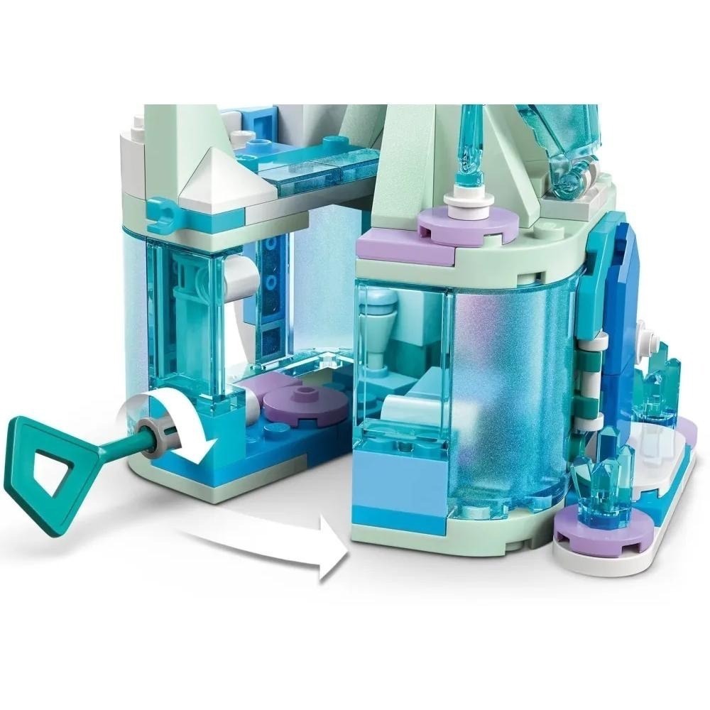 [樂享積木][可刷卡] LEGO 43278 迷你艾倫戴爾城堡和艾莎的冰雪宮殿 迪士尼系列-細節圖5