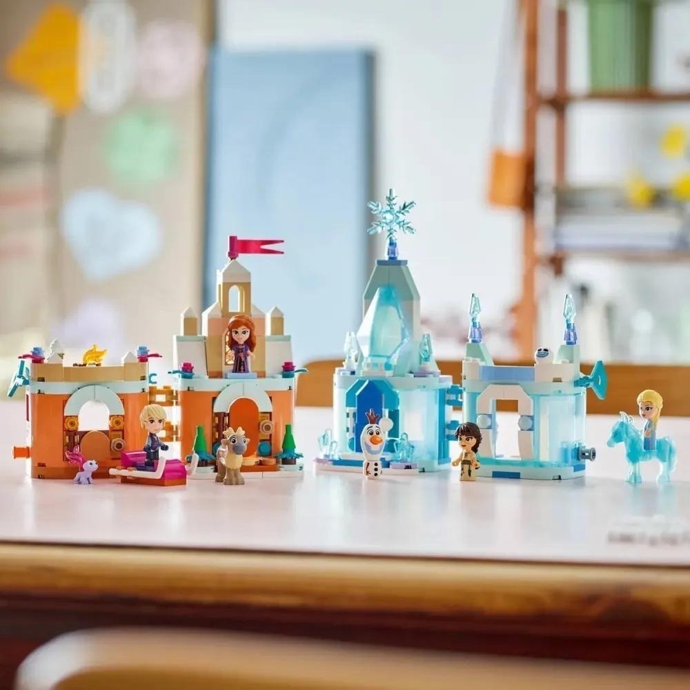 [樂享積木][可刷卡] LEGO 43278 迷你艾倫戴爾城堡和艾莎的冰雪宮殿 迪士尼系列-細節圖9