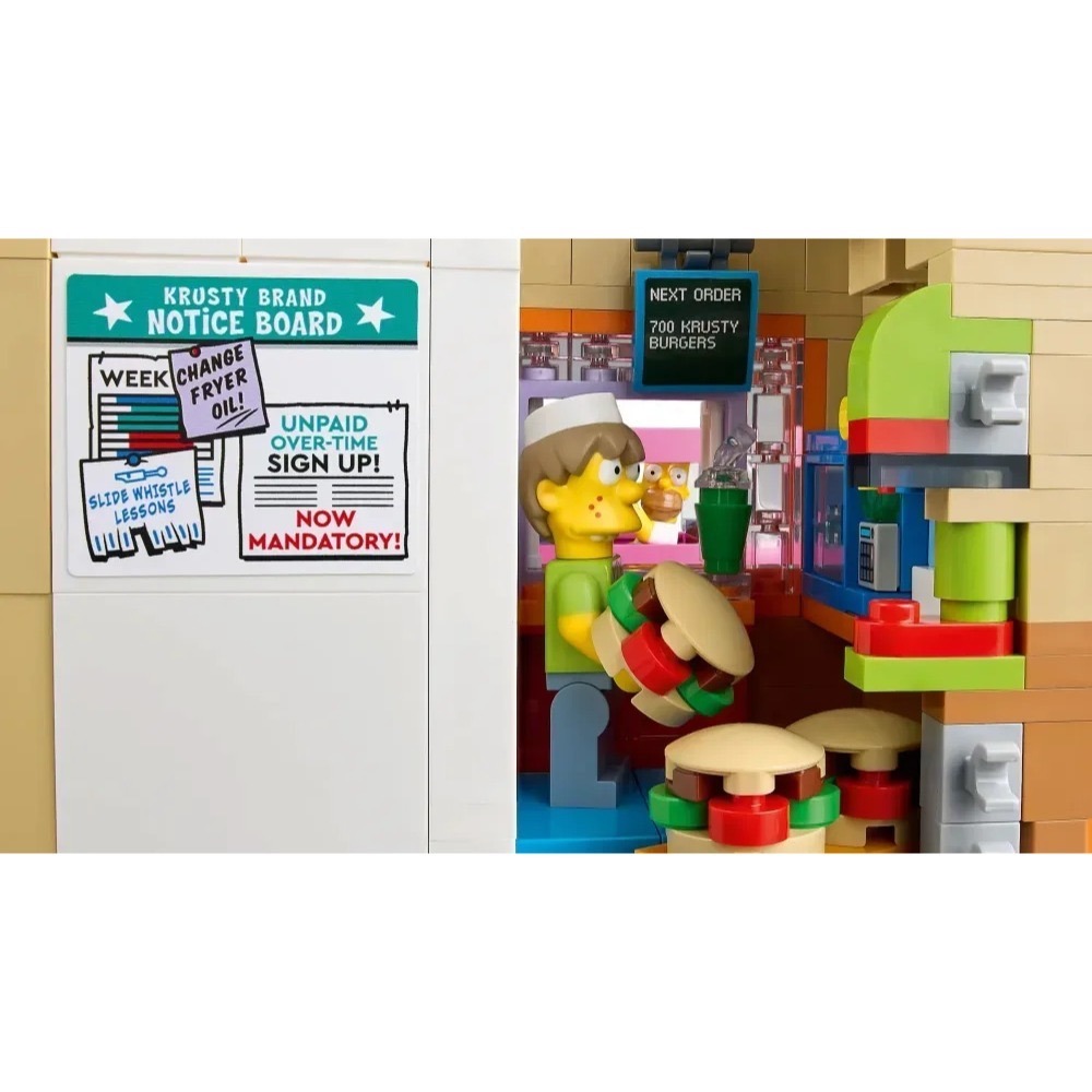 [樂享積木] LEGO 10352 辛普森家庭：庫斯提漢堡 ICONS系列-細節圖9