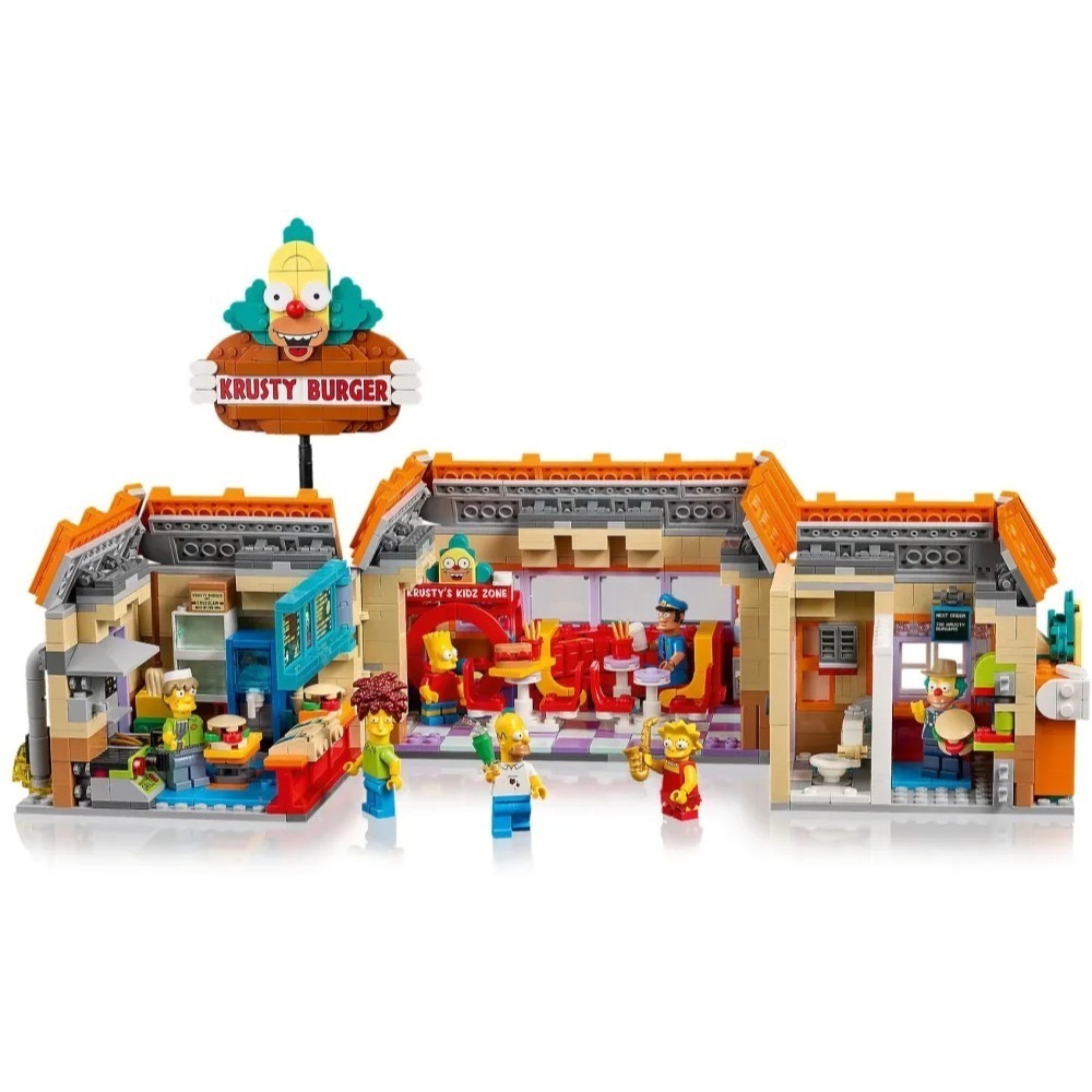 [樂享積木] LEGO 10352 辛普森家庭：庫斯提漢堡 ICONS系列-細節圖4